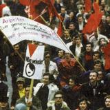 Demonstration gegen die Notstandsgesetze