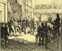 Der Eid auf die Verfassung von König Maximilian Joseph von Bayern 1818