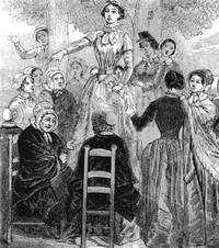 Frauenversammlung, 1850