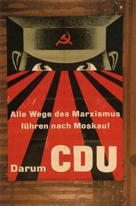 Wahlplakat der CDU, 1953