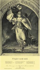 Gedenkblatt zum Jubiläum 1872