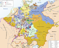 Das Heilige Römische Reich am Vorabend der Französischen Revolution [Bild: Wikipedia]